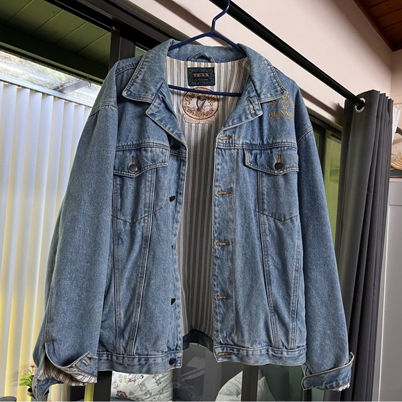 RARE Guinness Denim Jacket - Picture 1 of 4